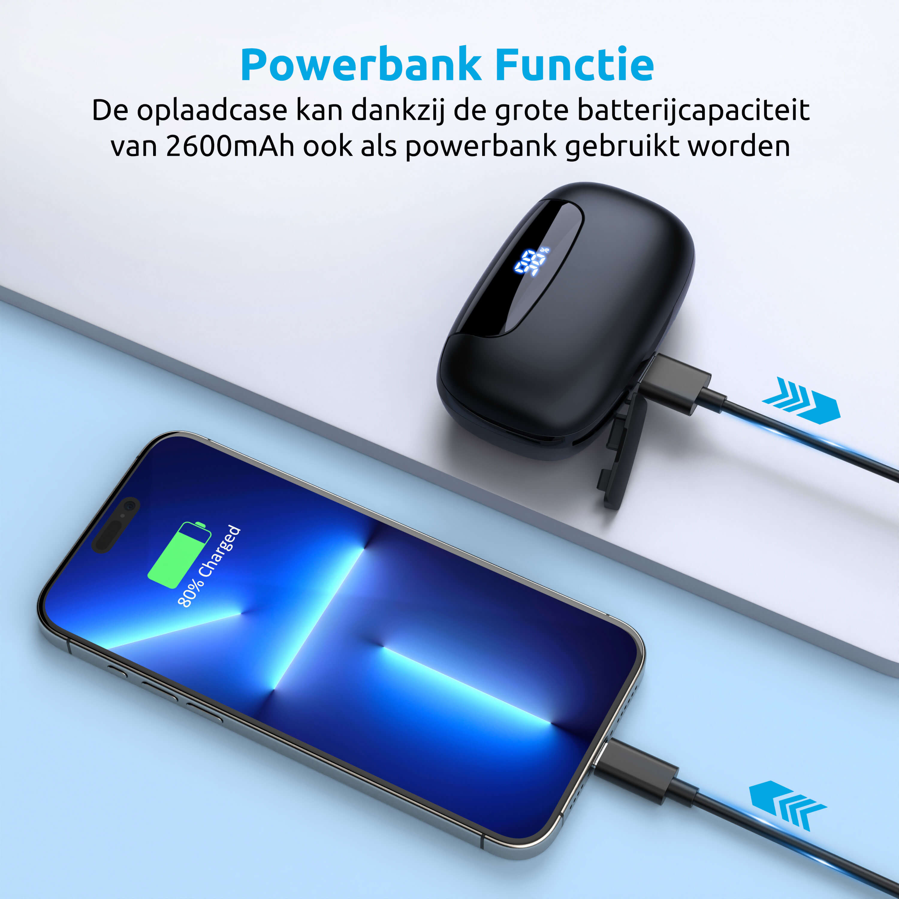 batterijcapaciteit sport oordopjes